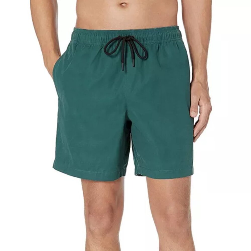 Goodthreads Men’s 7” Swim Truck Forest green size 2XL